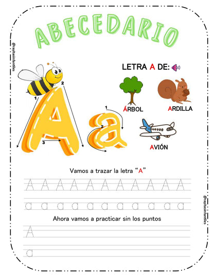 Libro Abecedario